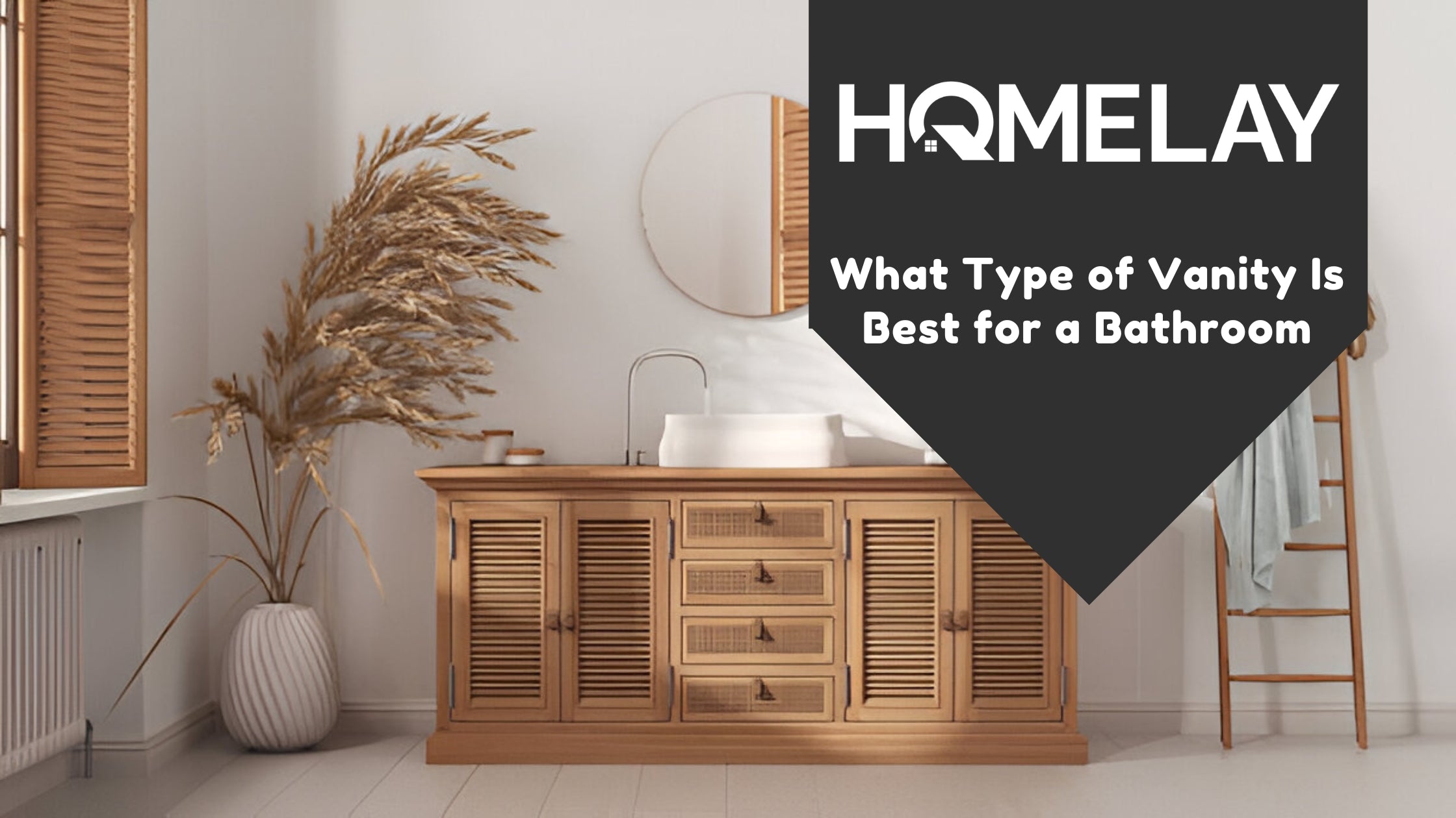 what type of vanity unit is best for a bathroom
